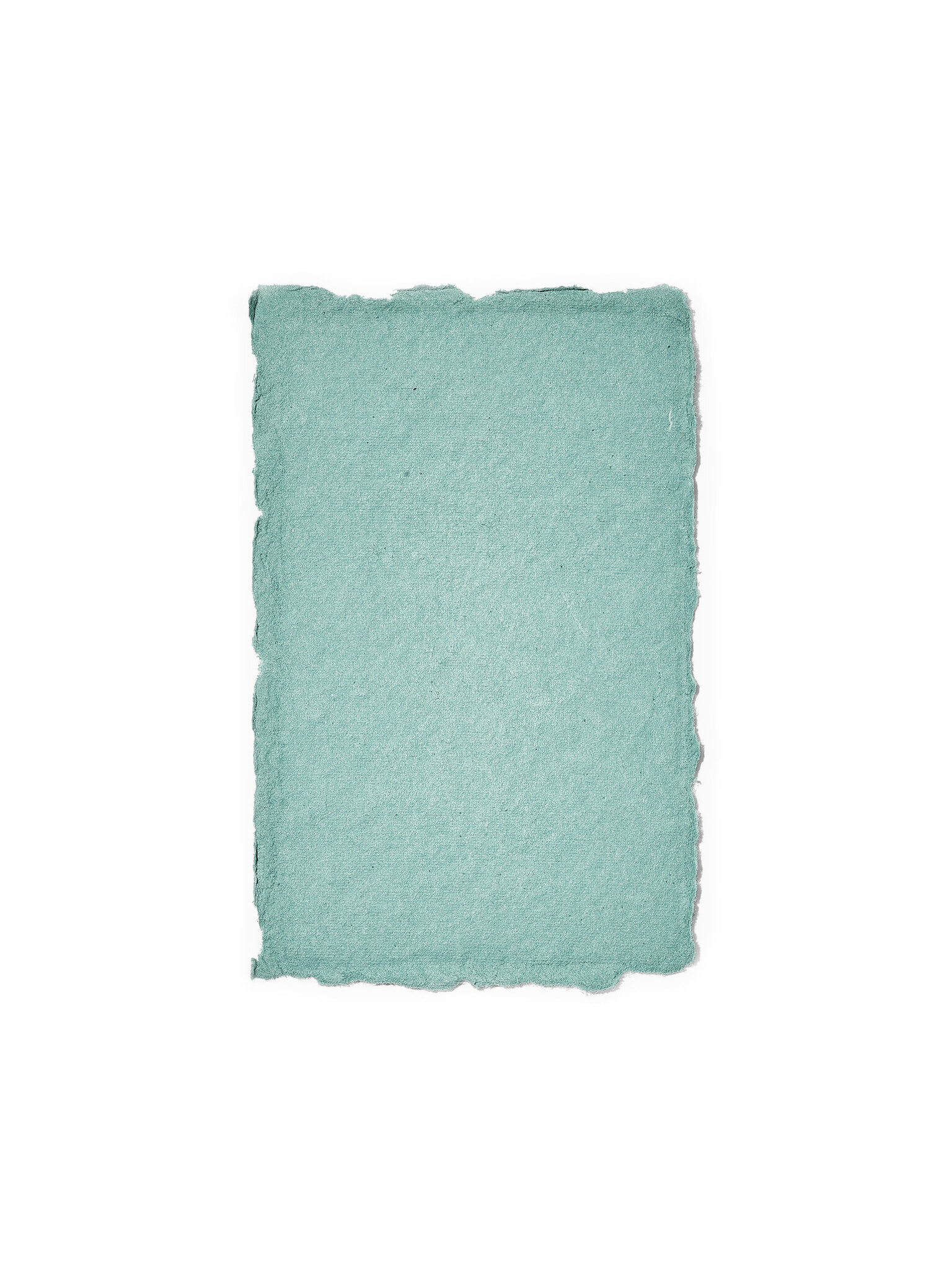 NOUVEL ÉTÉ 5 handgeschöpfte Baumwollpapiere inkl. Couverts, zwei Formate, EUCALYPTUS