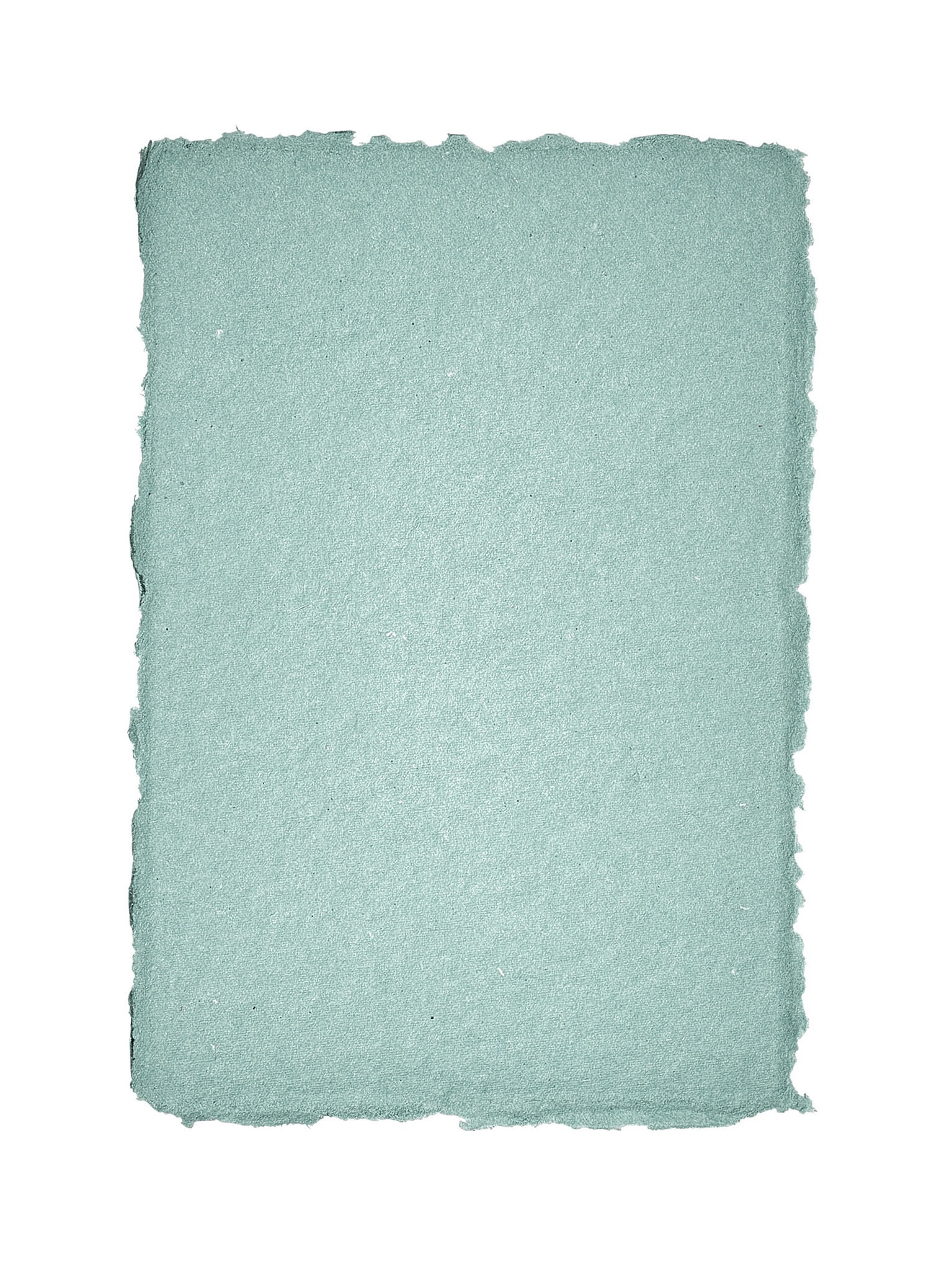 NOUVEL ÉTÉ 5 handgeschöpfte Baumwollpapiere inkl. Couverts, zwei Formate, EUCALYPTUS