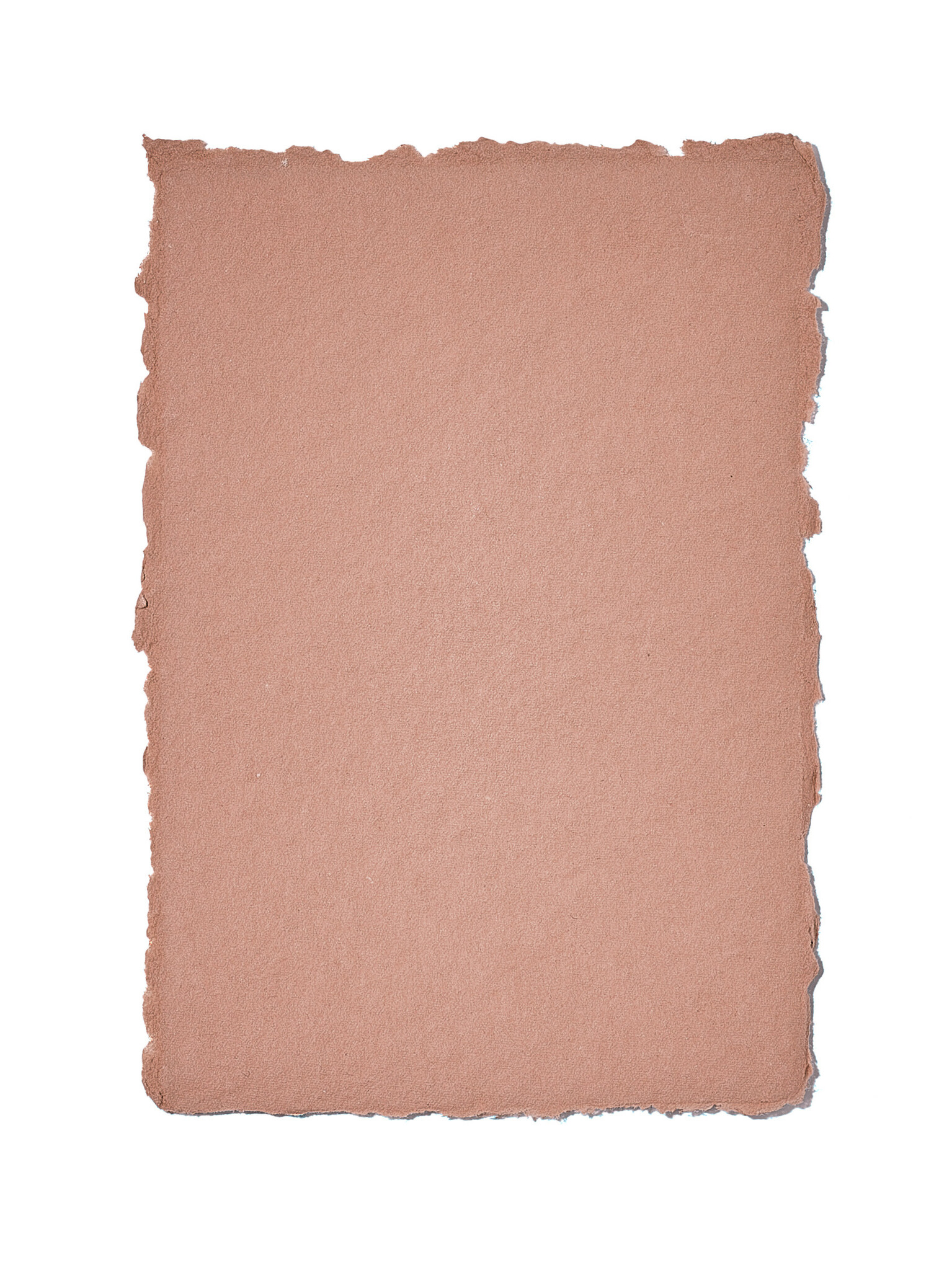 NOUVEL ÉTÉ 5 handgeschöpfte Baumwollpapiere inkl. Couverts, zwei Formate, ADOBE