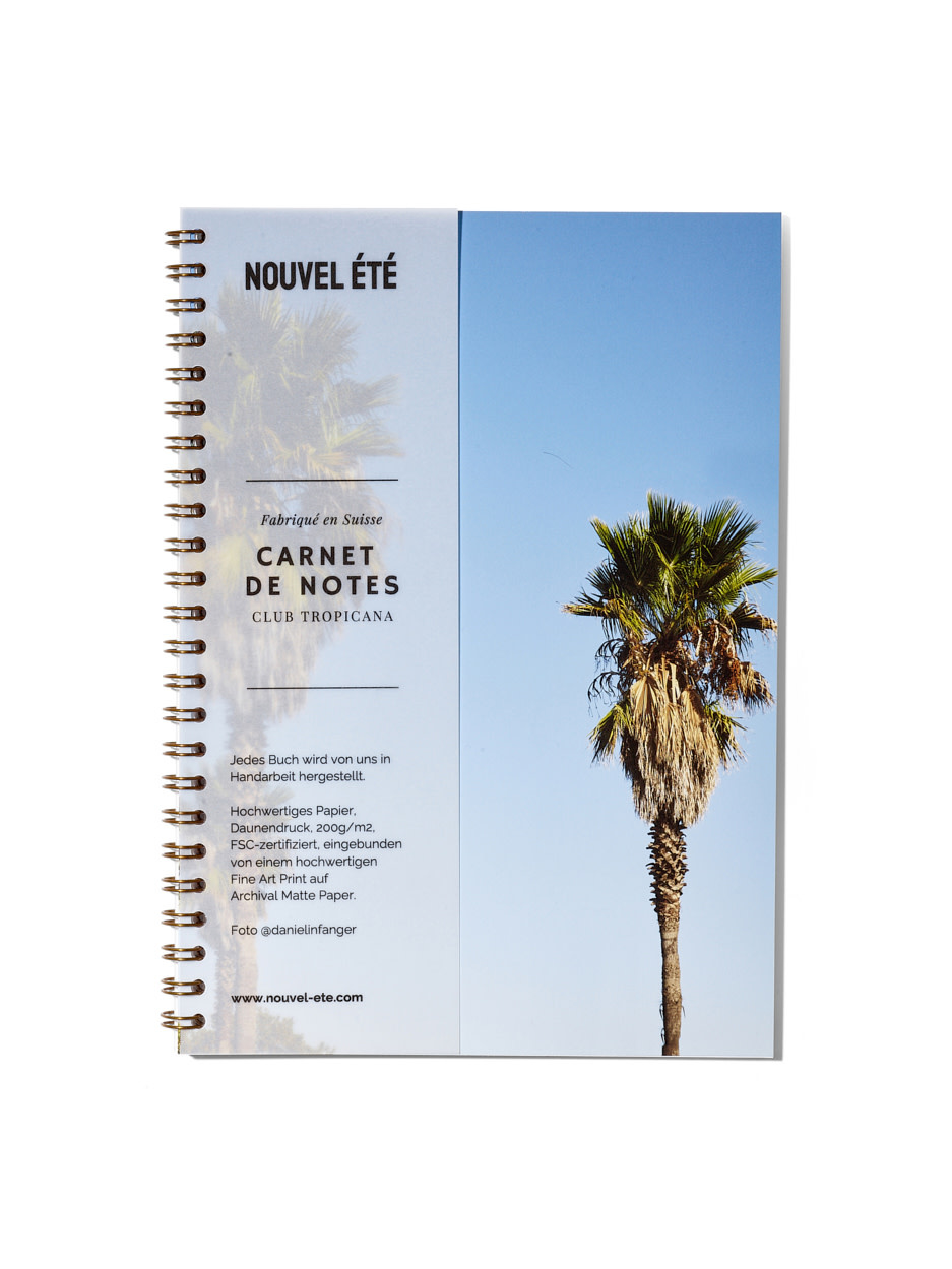 NOUVEL ÉTÉ Notizbuch / Carnet de notes – Club Tropicana, N°6, Fine Art Print