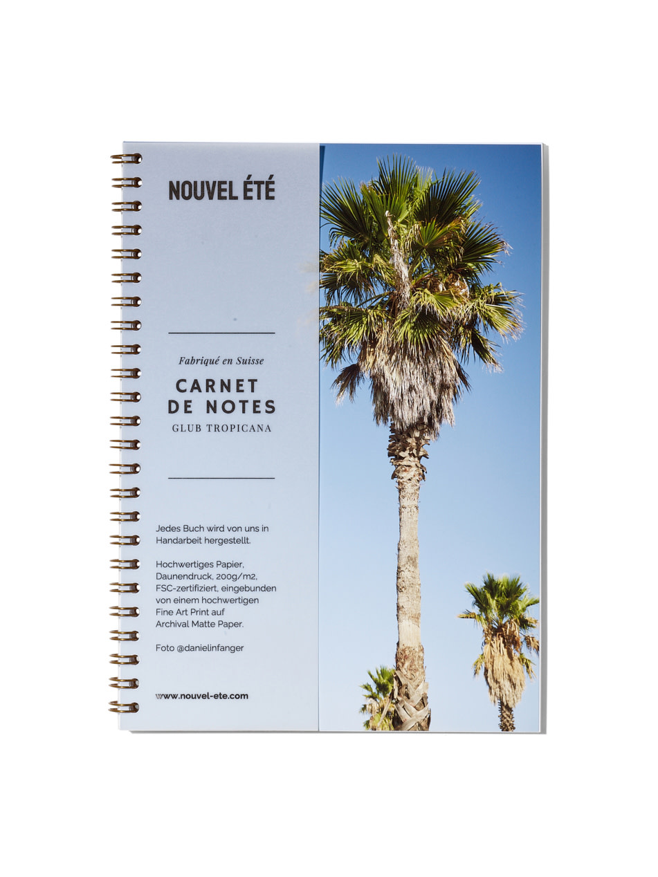 NOUVEL ÉTÉ Notizbuch / Carnet de notes – Club Tropicana, N°5, Fine Art Print