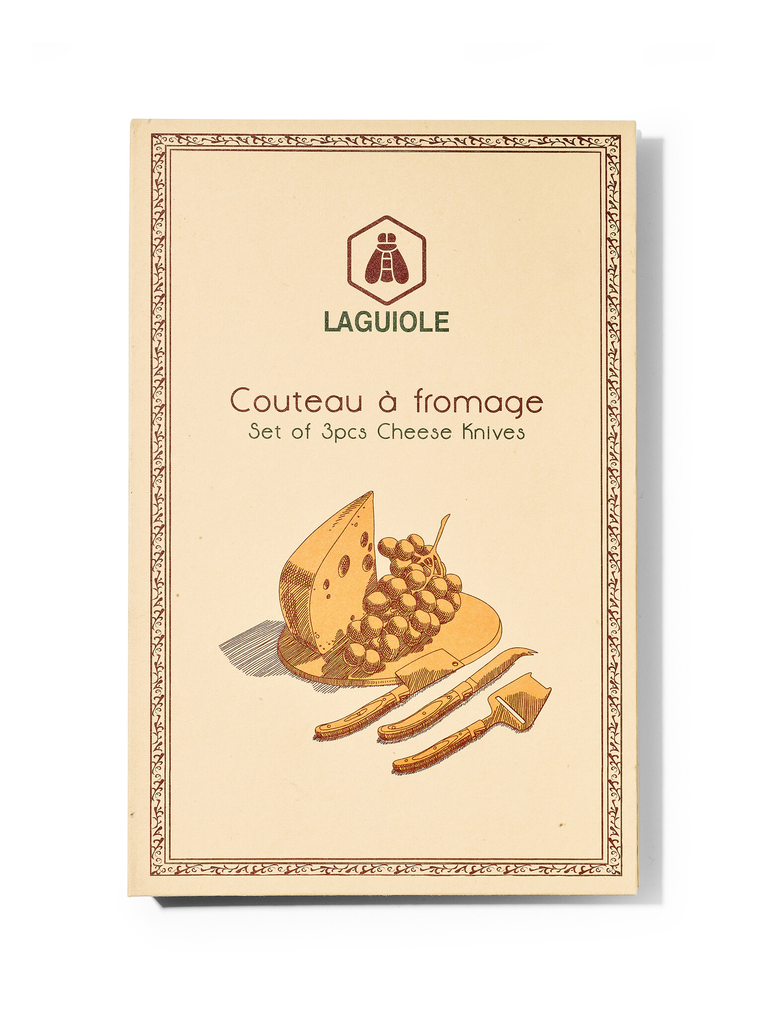 Drei Käsemesser im Set