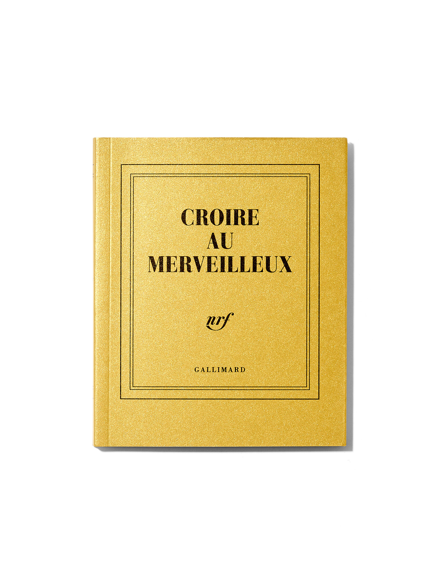 GALLIMARD Notizheft blanko CROIRE AU MERVEILLEUX