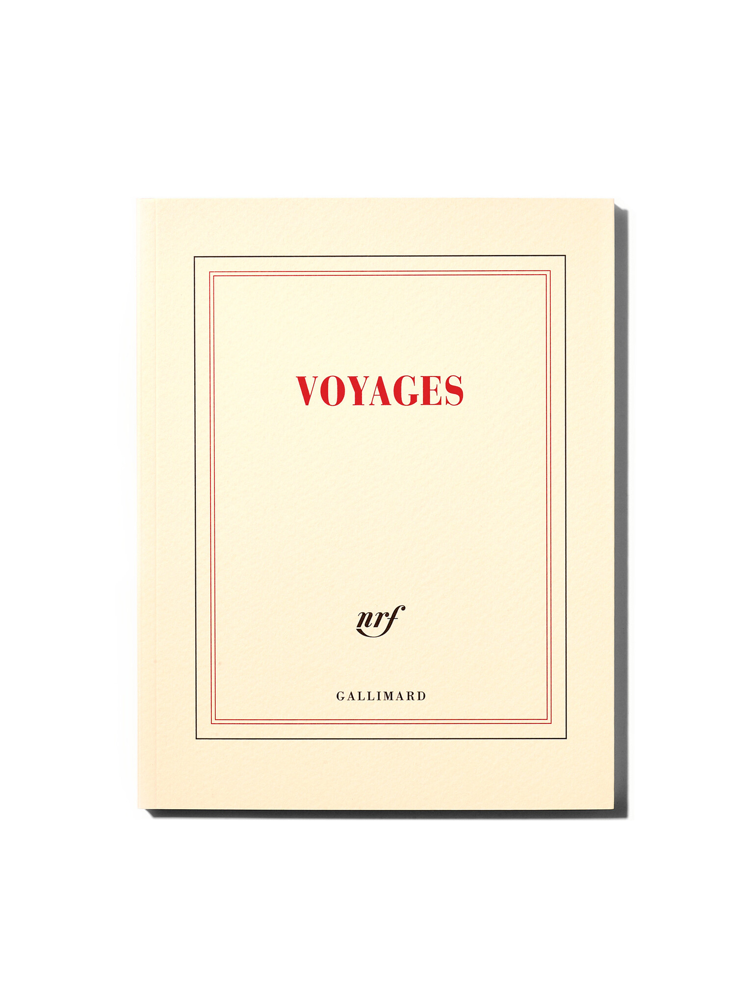 GALLIMARD Notizheft blanko, VOYAGES