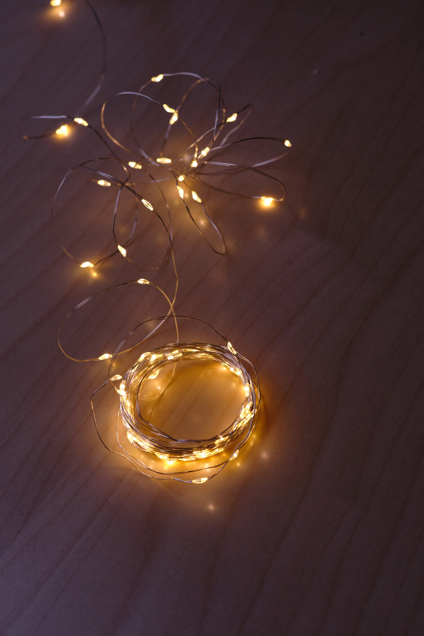 NOUVEL ÉTÉ LED Lichterkette Silber, 5 und 10 Meter