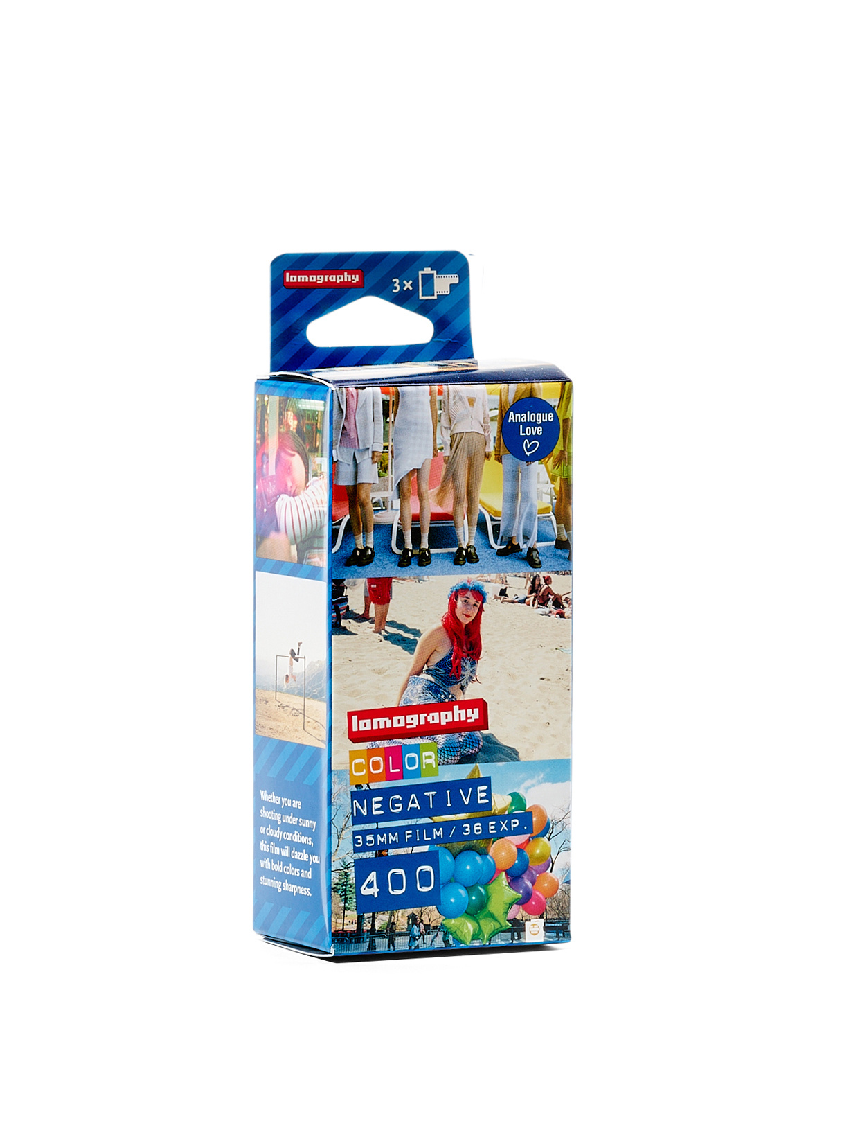 LOMOGRAPHY 400/36 Color Negative Film, Dreierpack