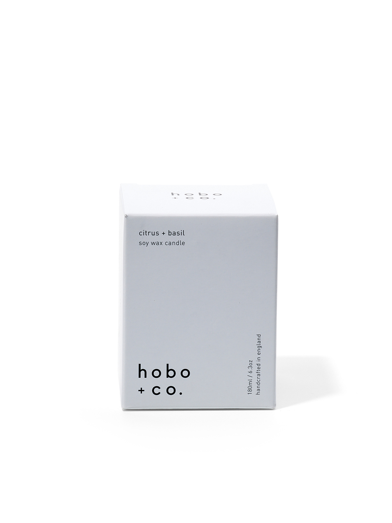 HOBO + CO Kerze im Glas, Sojawachs in verschiedenen Düften