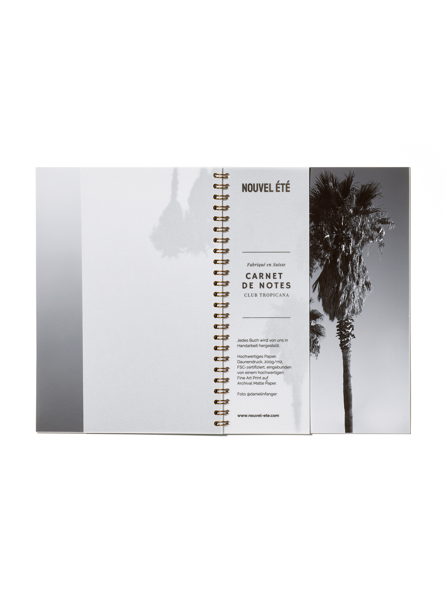 NOUVEL ÉTÉ Notizbuch / Carnet de notes – Club Tropicana, N°4, Fine Art Print