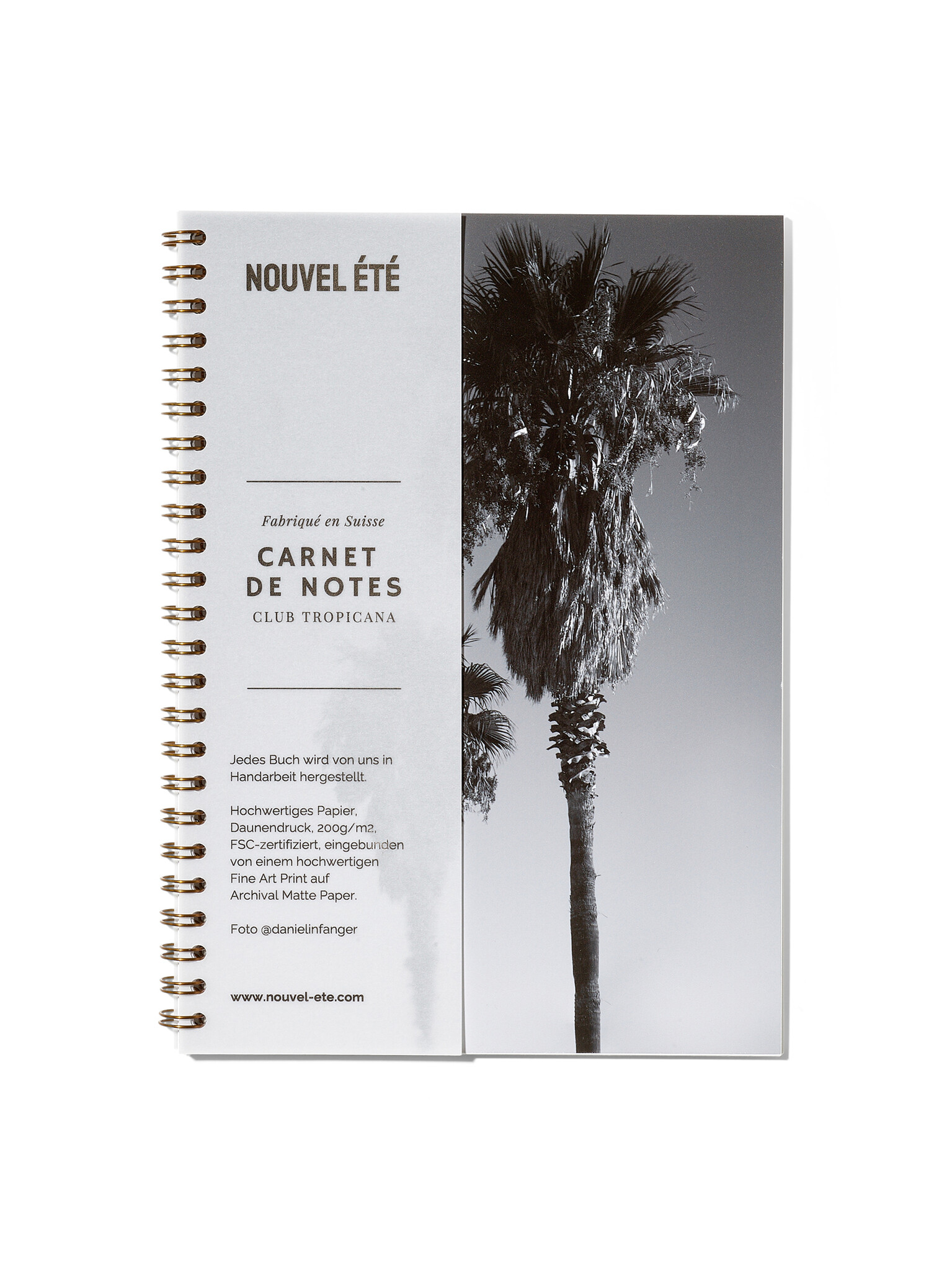 NOUVEL ÉTÉ Notizbuch / Carnet de notes – Club Tropicana, N°4, Fine Art Print