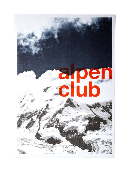 NOUVEL ÉTÉ RISO Print, A3, alpen club N° 1, limitierte Auflage