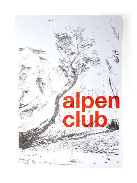 NOUVEL ÉTÉ RISO Print, A3, alpen club N° 2, limitierte Auflage