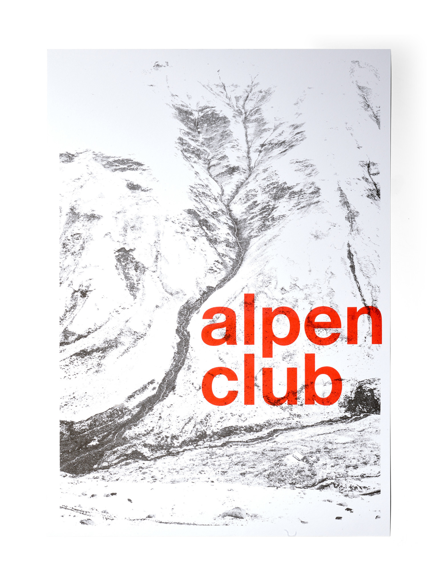 NOUVEL ÉTÉ RISO Print, A3, alpen club N° 2, limitierte Auflage