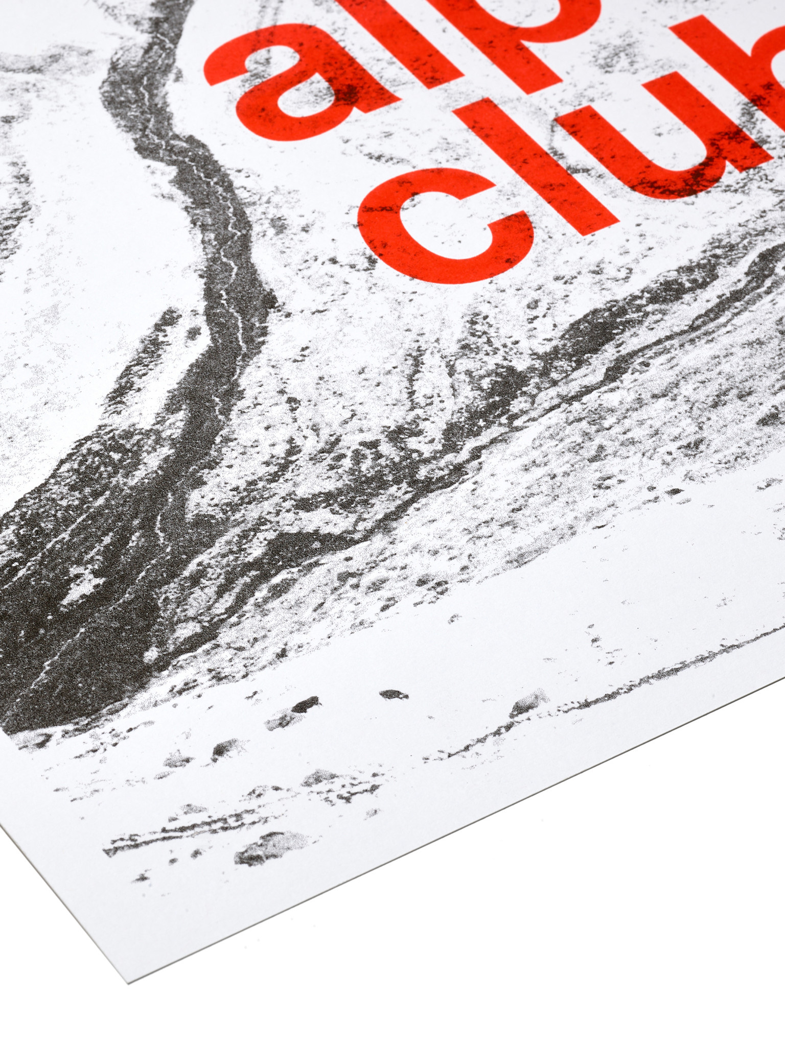 NOUVEL ÉTÉ RISO Print, A3, alpen club N° 2, limitierte Auflage