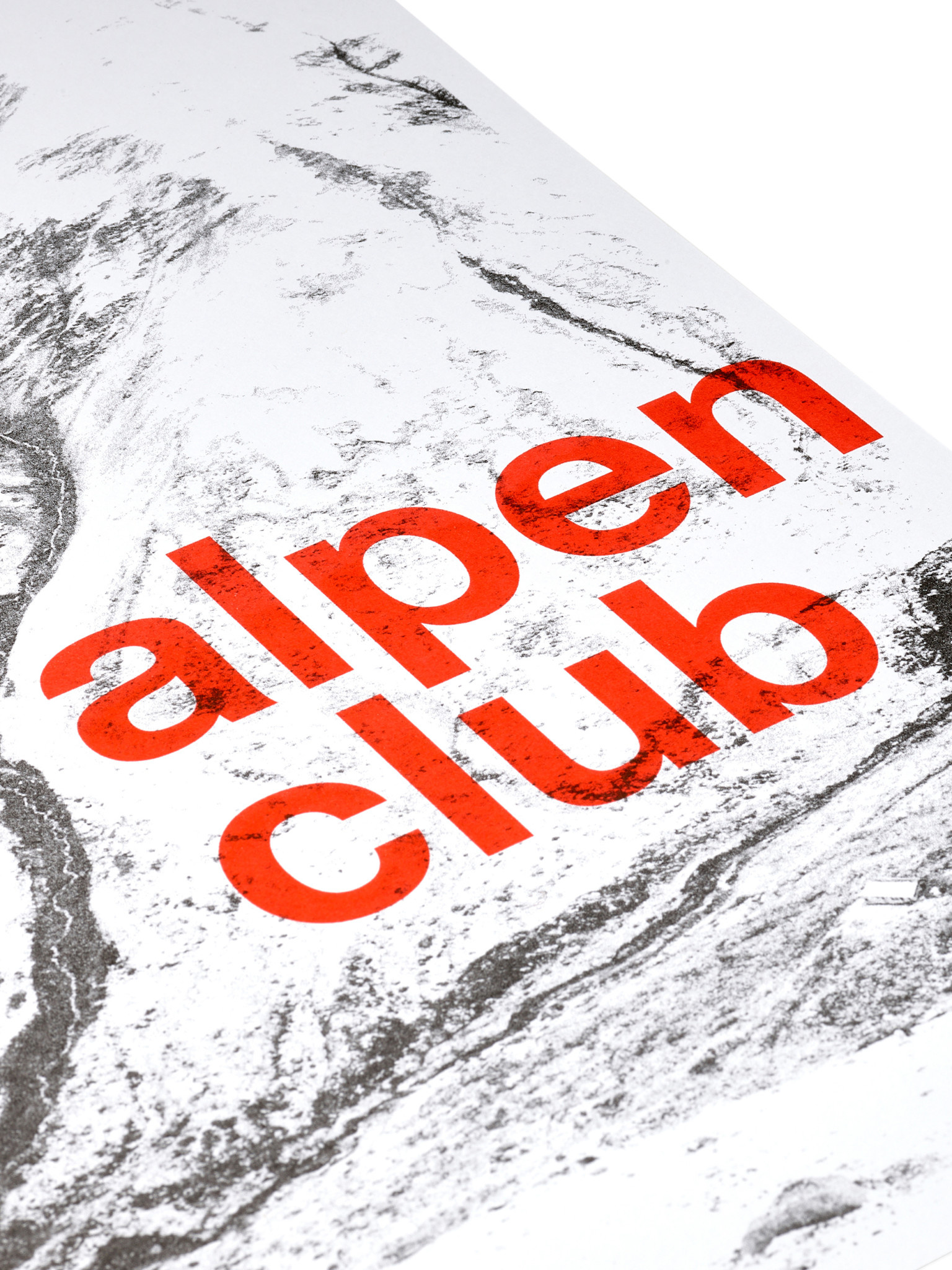 NOUVEL ÉTÉ RISO Print, A3, alpen club N° 2, limitierte Auflage