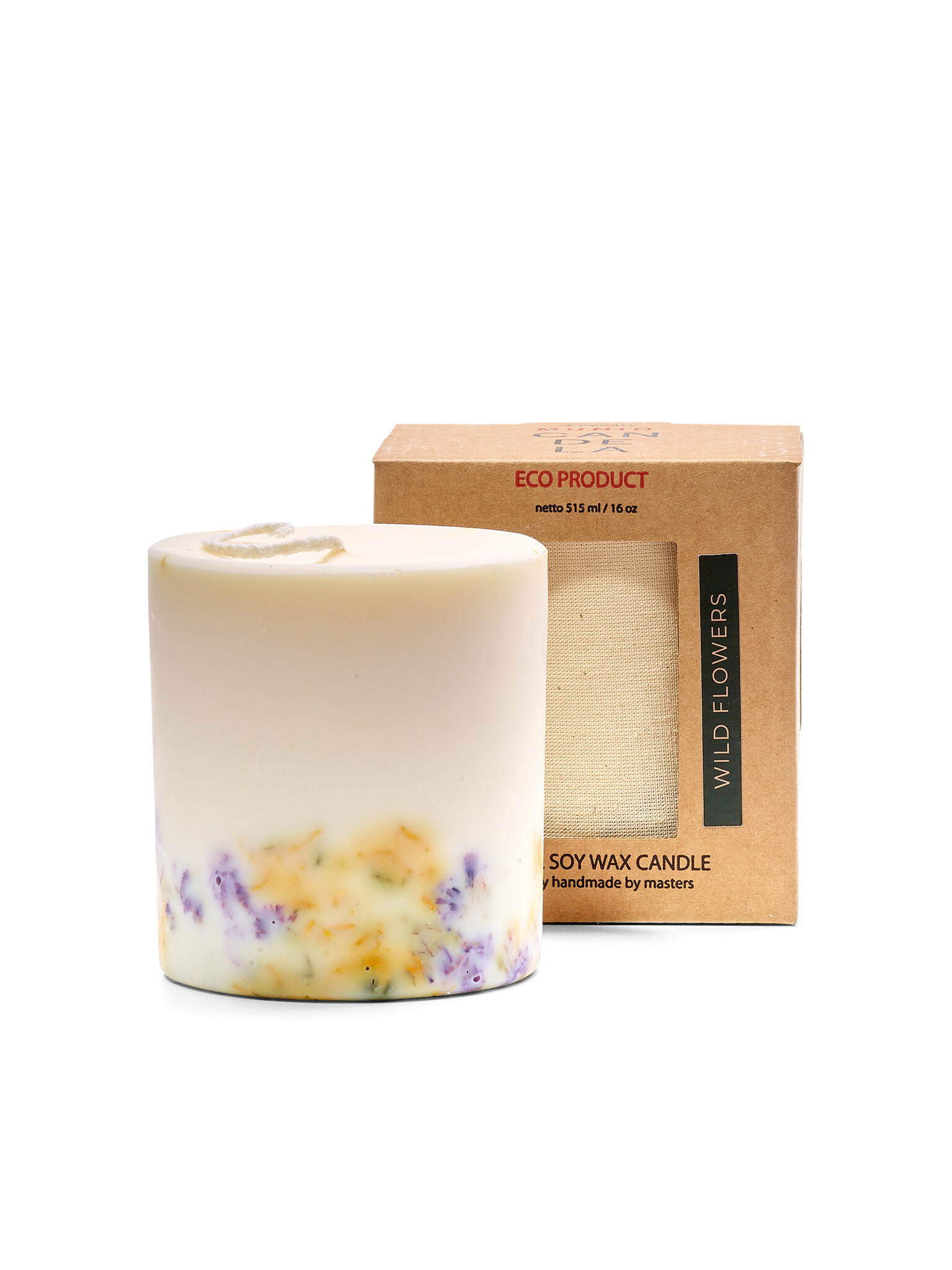 THE MUNIO Soja Duftkerze verschiedene Düfte