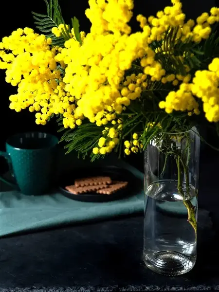 Upcycling Vase aus Weinflasche 75cl transparent