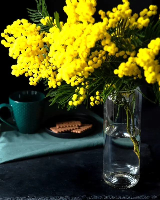 Upcycling Vase aus Weinflasche 75cl transparent
