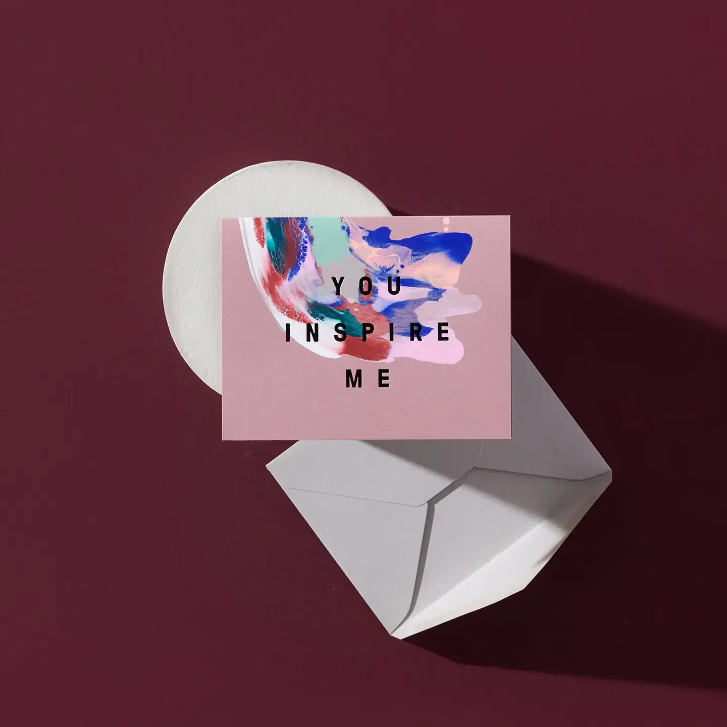 MOGLEA Doppelkarte you inspire me