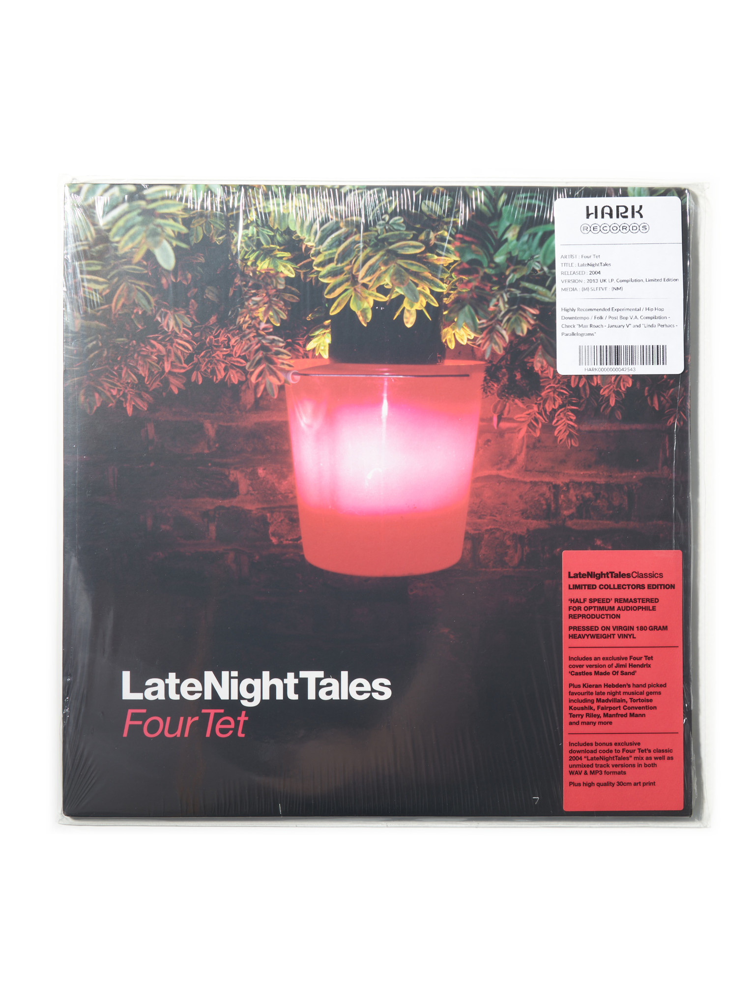 HARK RECORDS PARIS Four Tet – Late Night Tales