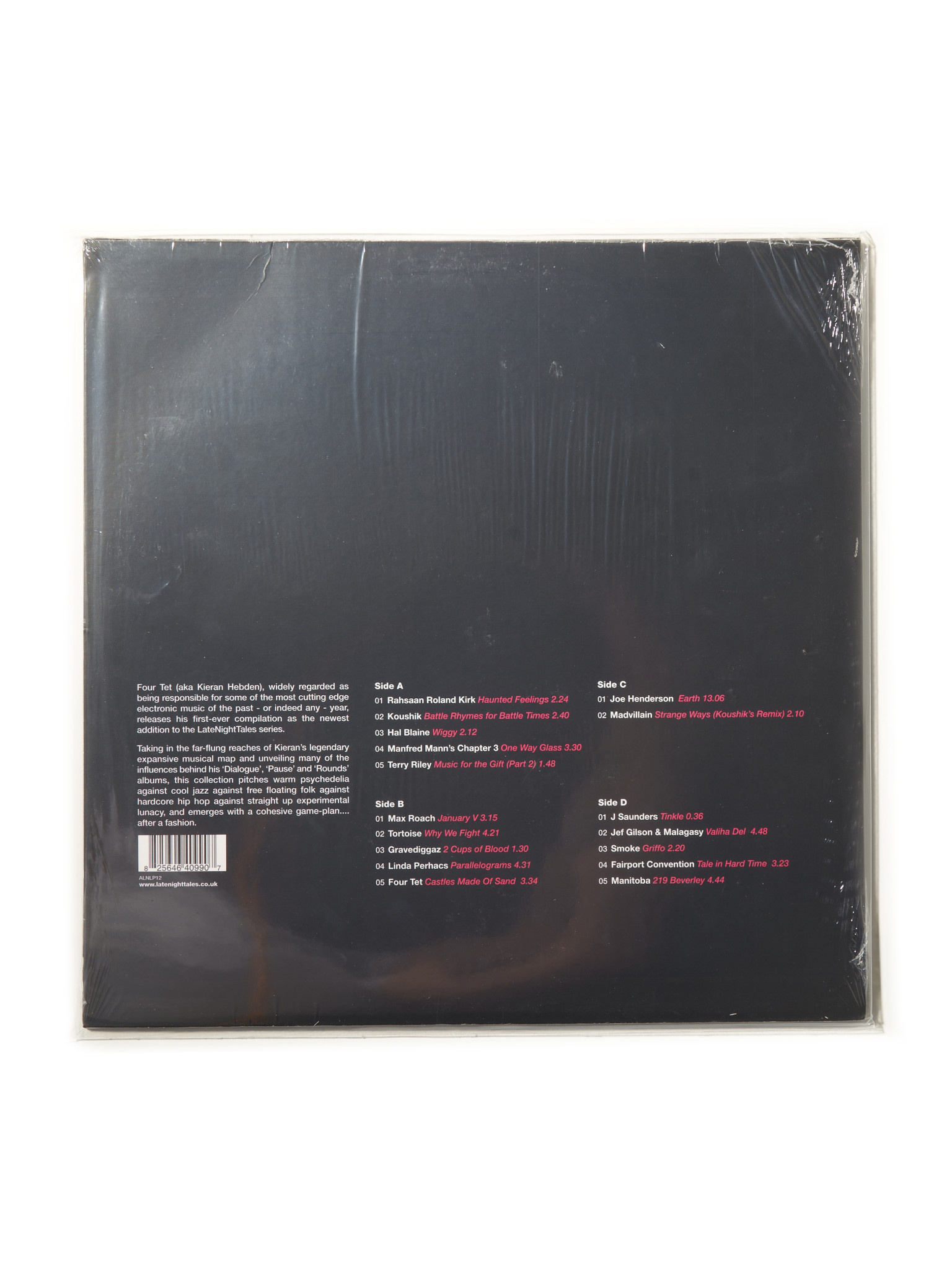 HARK RECORDS PARIS Four Tet – Late Night Tales