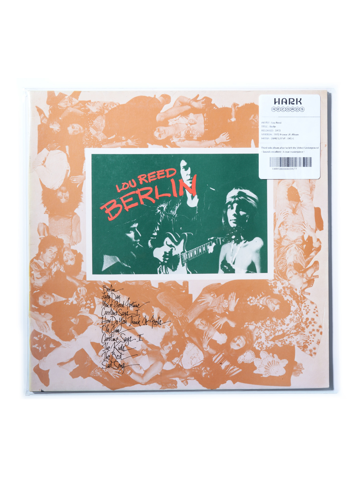 HARK RECORDS PARIS Lou Red – Berlin