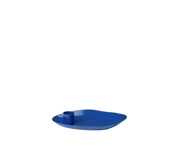 BROSTE Kerzentablett MIE Grösse S Blau