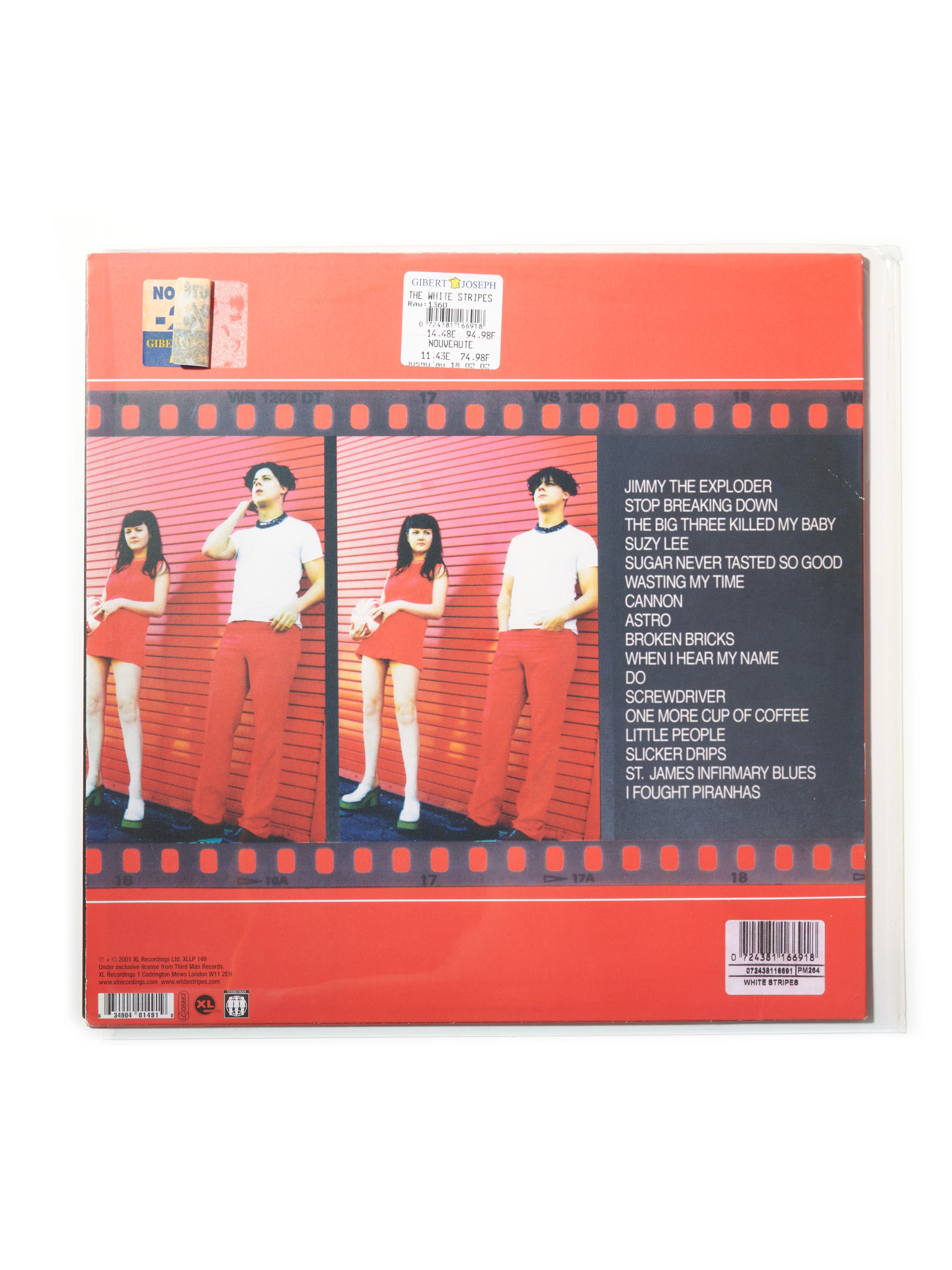 HARK RECORDS PARIS The White Stripes – The White Stripes