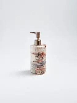 EGG BACK HOME Dreiteiliges Badezimmer-Set in Marmoroptik