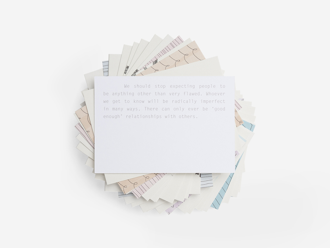 THE SCHOOL OF LIFE Kindness - Kartenspiel