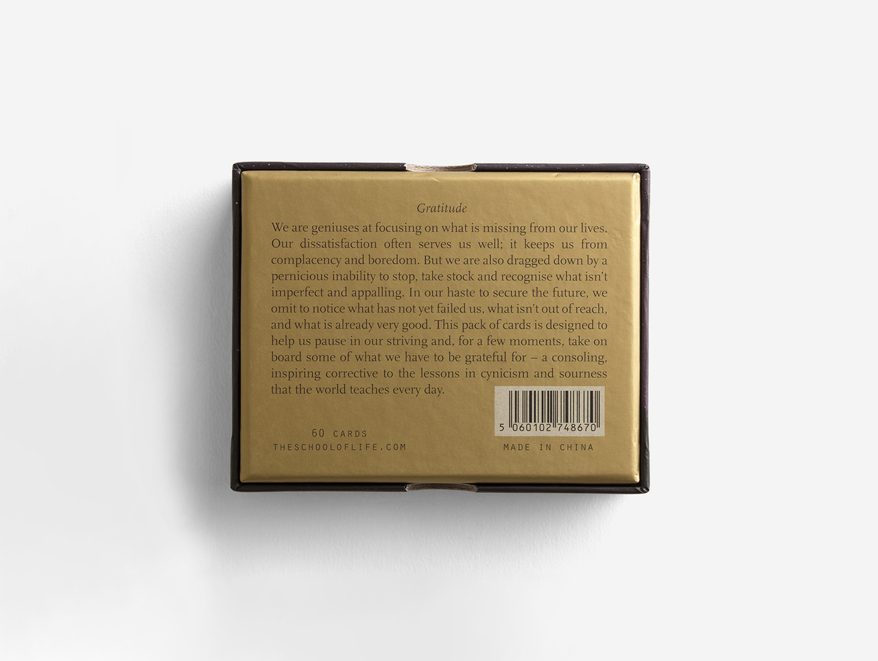 THE SCHOOL OF LIFE Gratitude - Dankbarkeitskarten