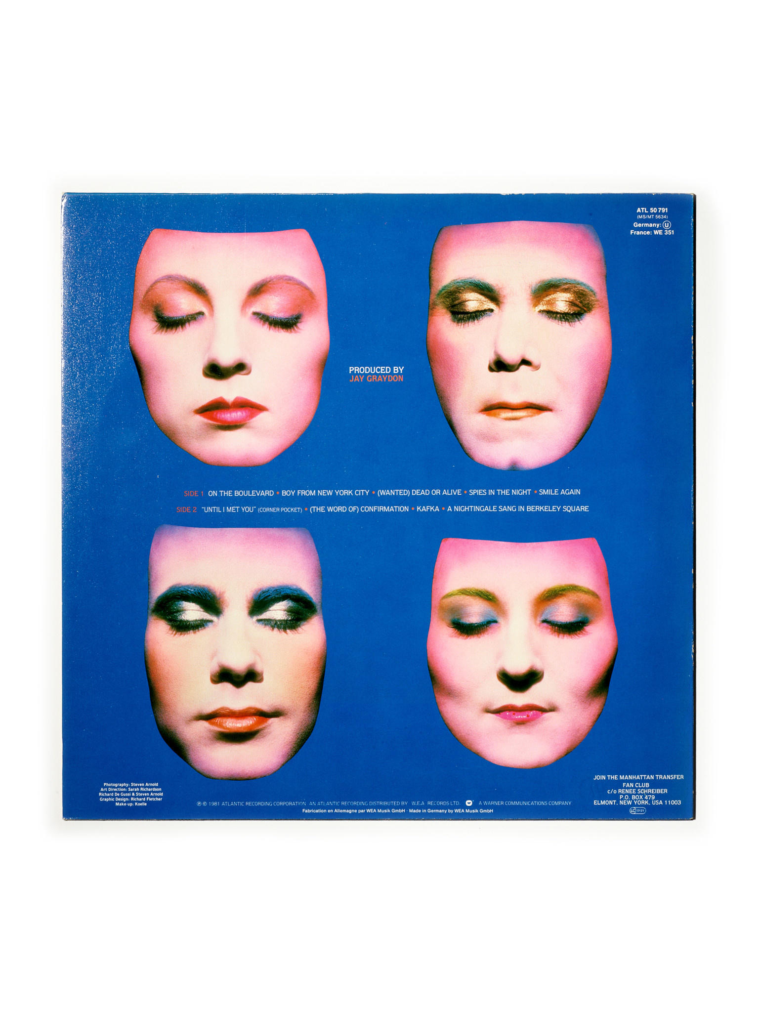 NÉ RECORDS The Manhattan Transfer - Mecca for moderns