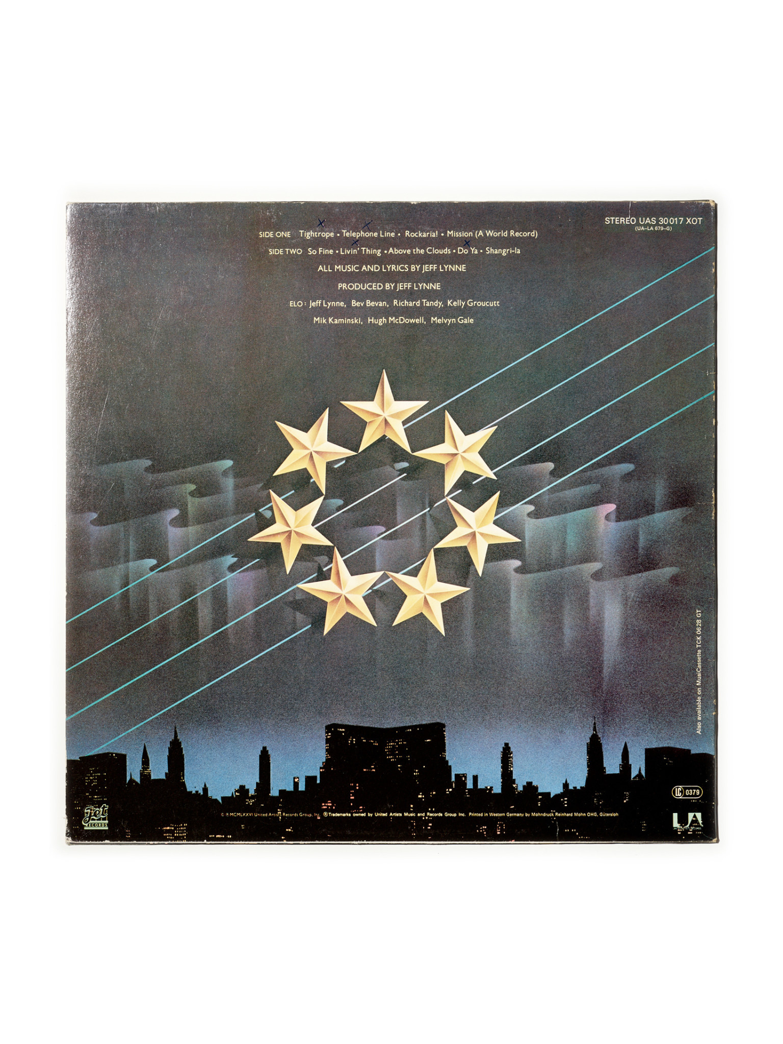 NÉ RECORDS Electric Light Orchestra - A New World Record