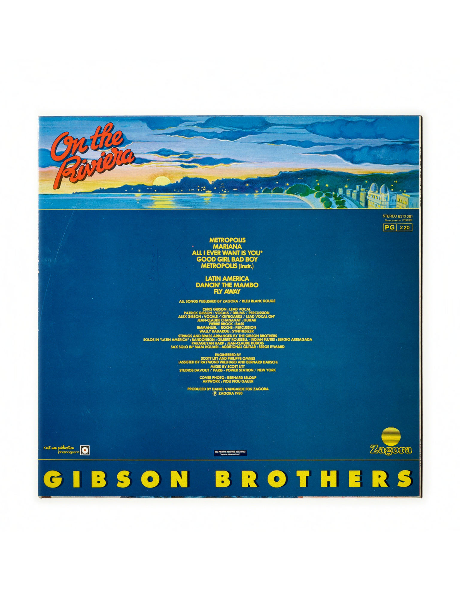 NÉ RECORDS Gibson Brothers - On the Riviera