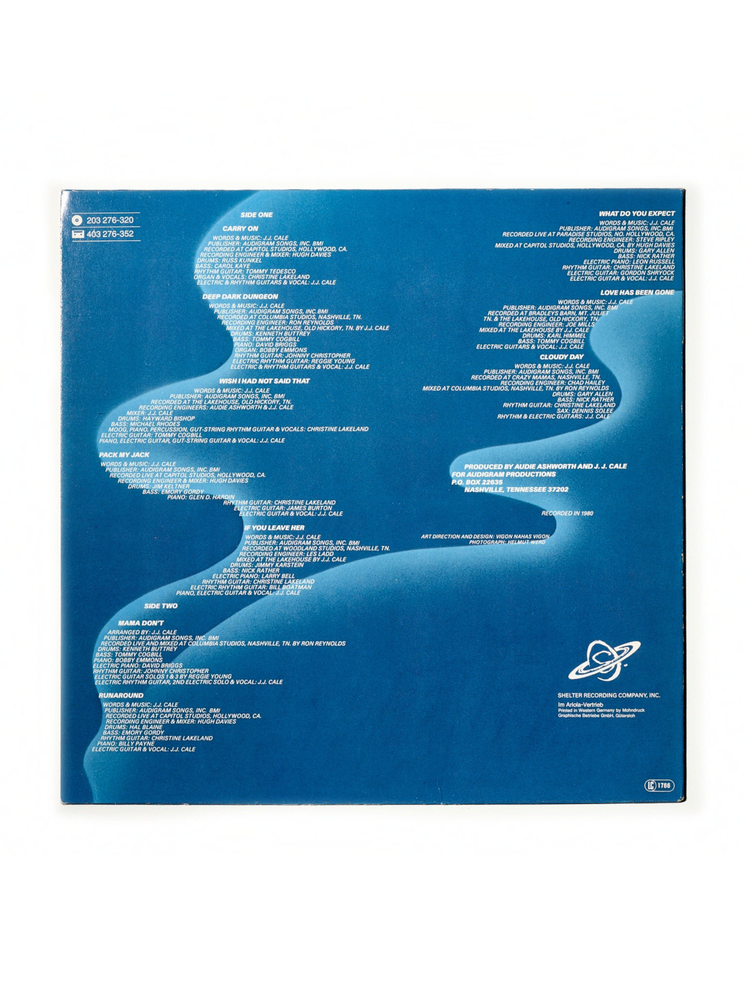 NÉ RECORDS J.J Cale - Shades