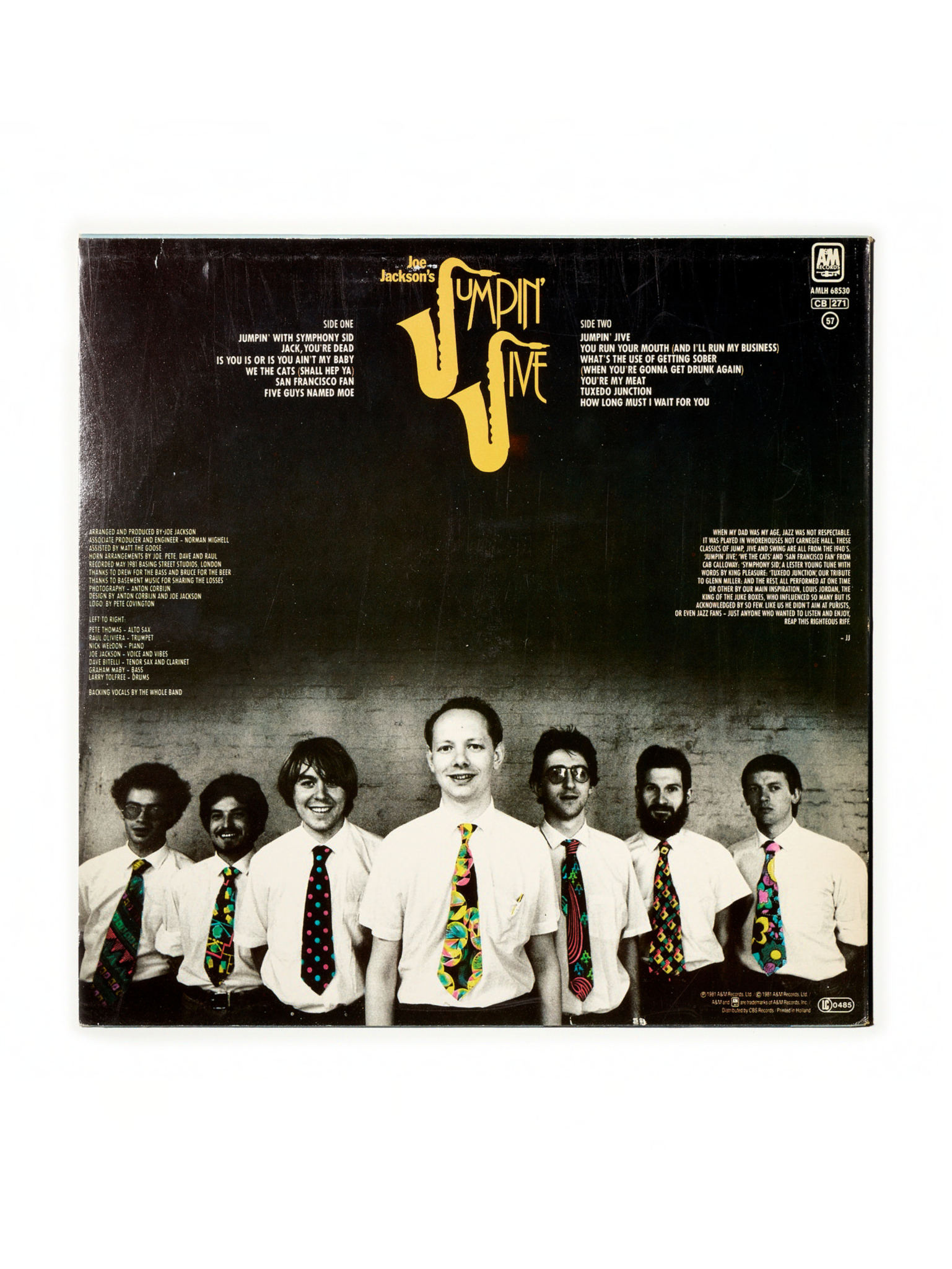 NÉ RECORDS Joe Jacksons - Jumpin Jive