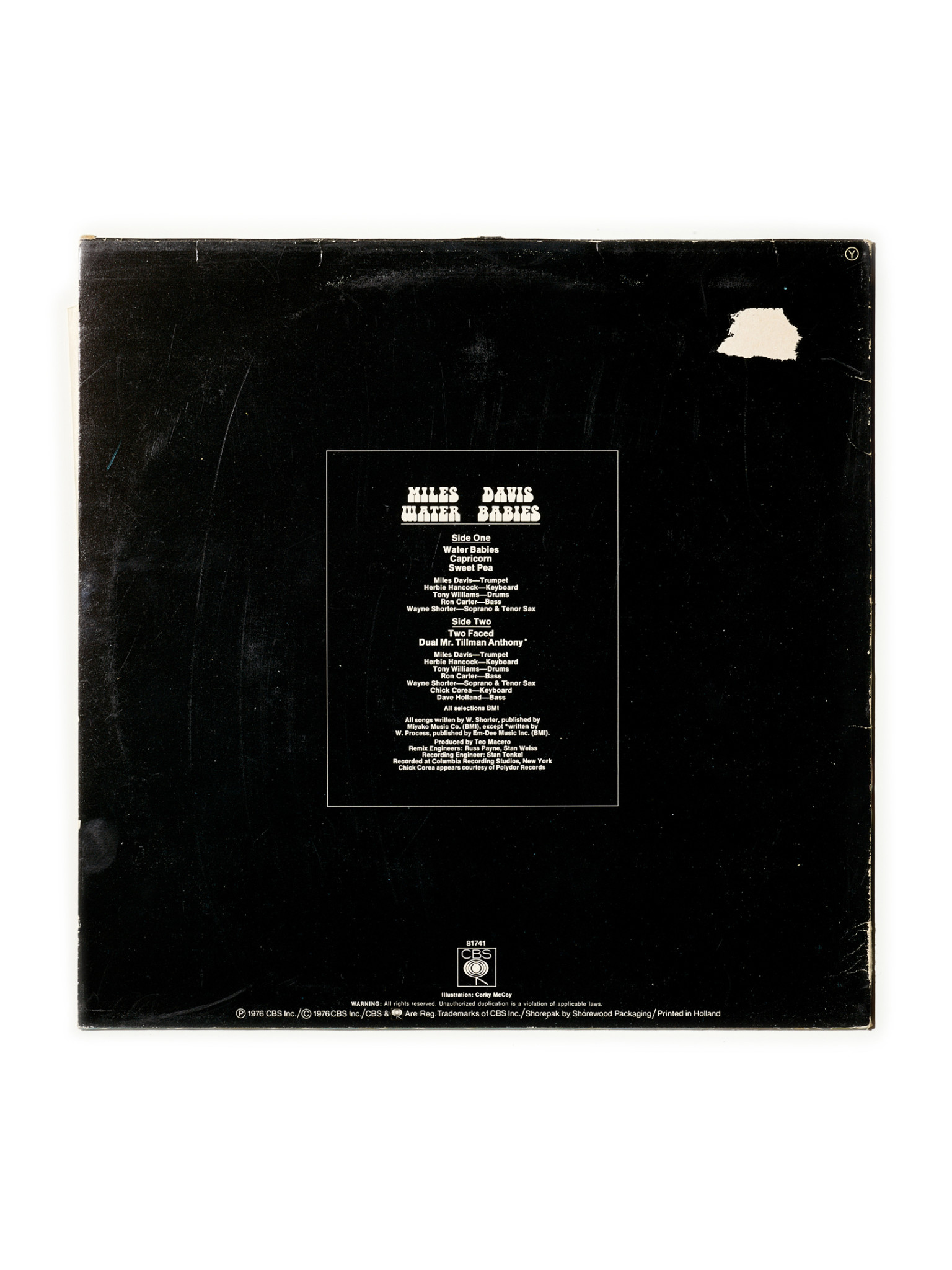 NÉ RECORDS Miles Davis - Water Babies