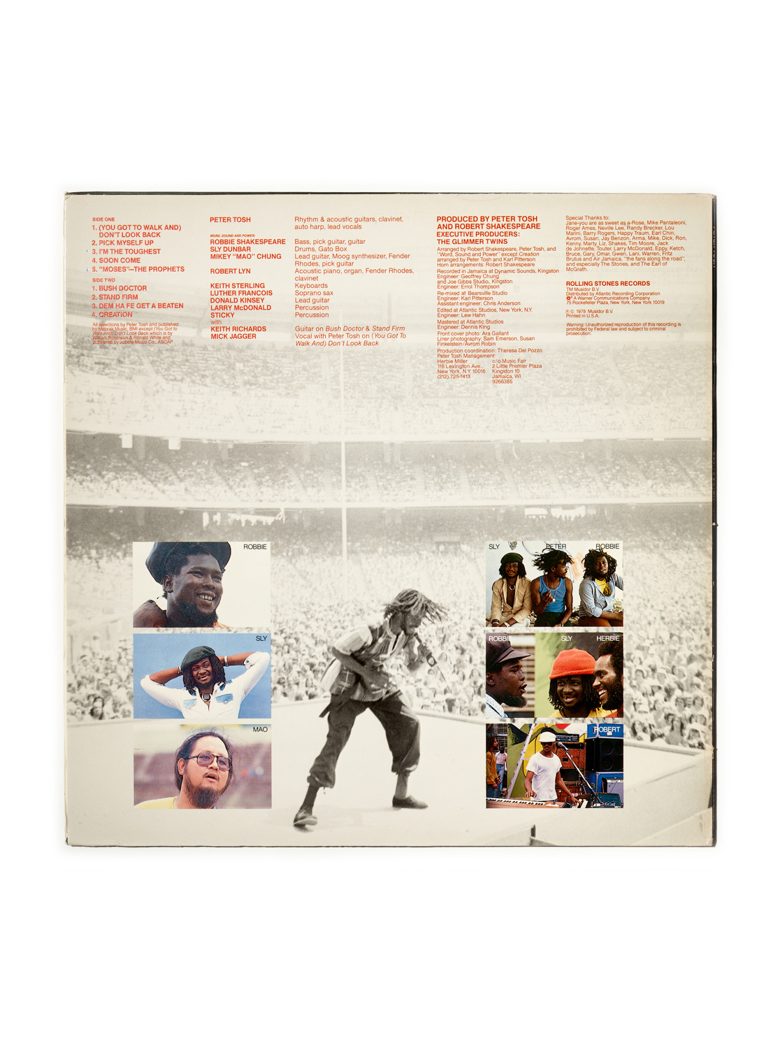 NÉ RECORDS Peter Tosh - Bush Doctot