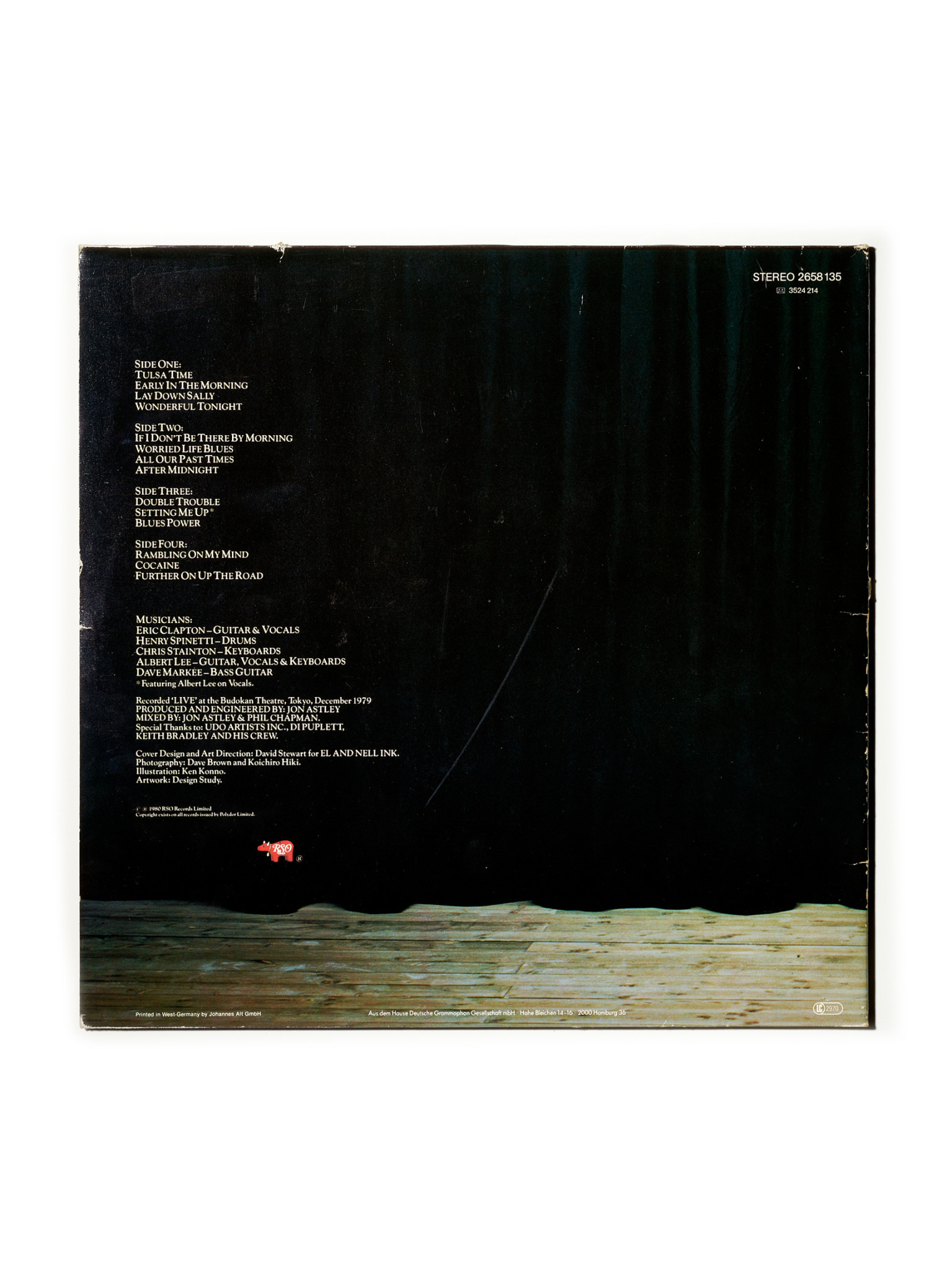 NÉ RECORDS Eric Clapton - Just one night