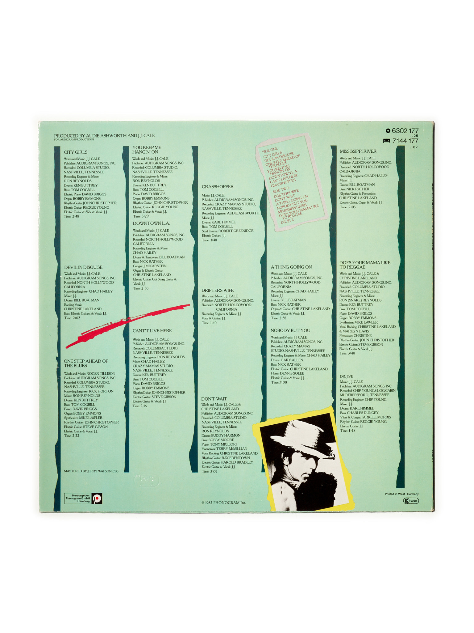 NÉ RECORDS J. J. Cale - Grasshopper