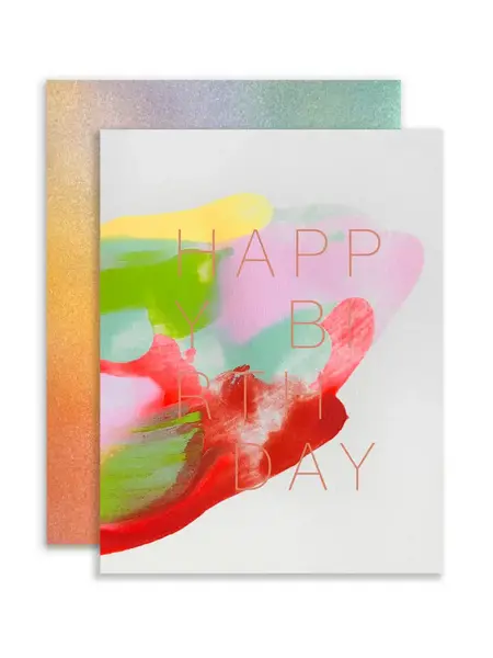 MOGLEA Doppelkarte Happy Birthday