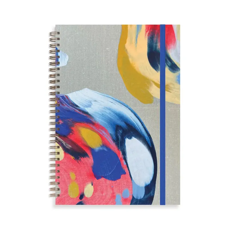 MOGLEA Bemaltes Notizbuch Polo Composition