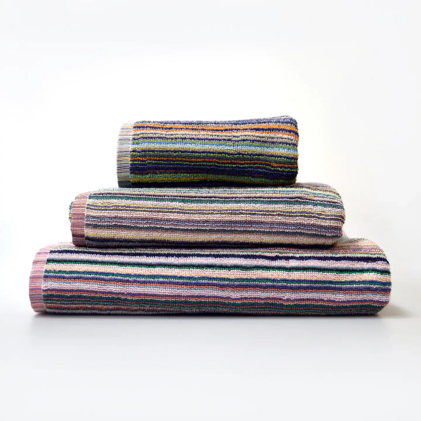 Frotteetuch / Badetuch aus recycelter Baumwolle 70 x 120cm