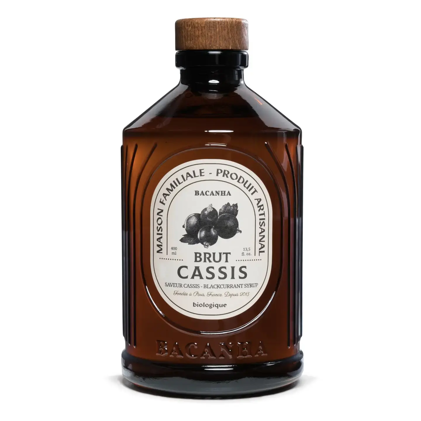 BACANHA Bio Sirup aus Paris 400ml