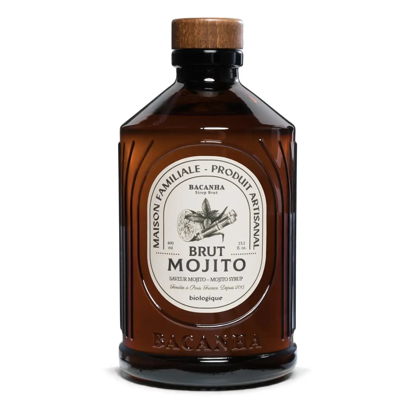 BACANHA Bio Sirup aus Paris 400ml