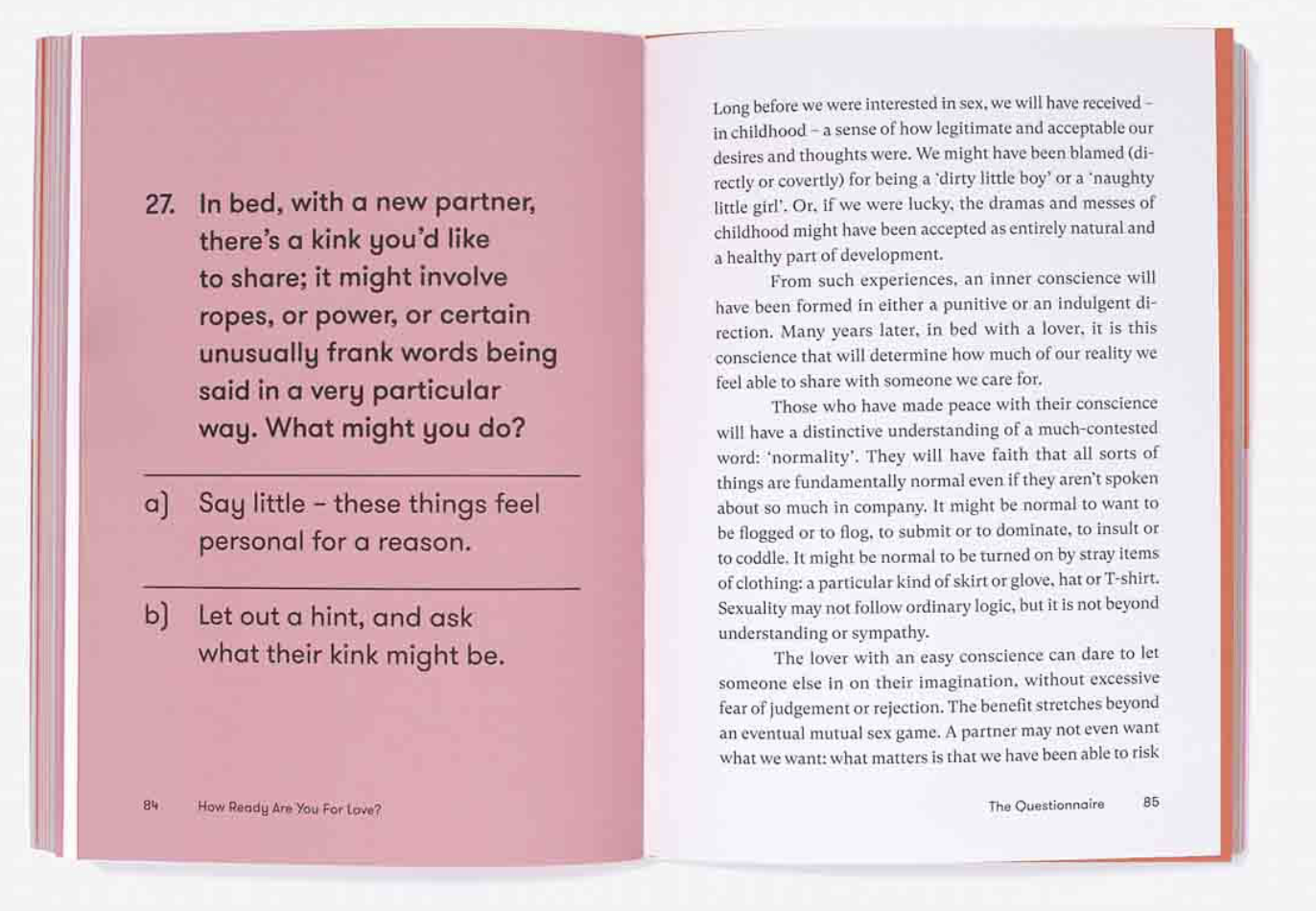 THE SCHOOL OF LIFE How Ready Are You for Love? A Fun Quiz Book