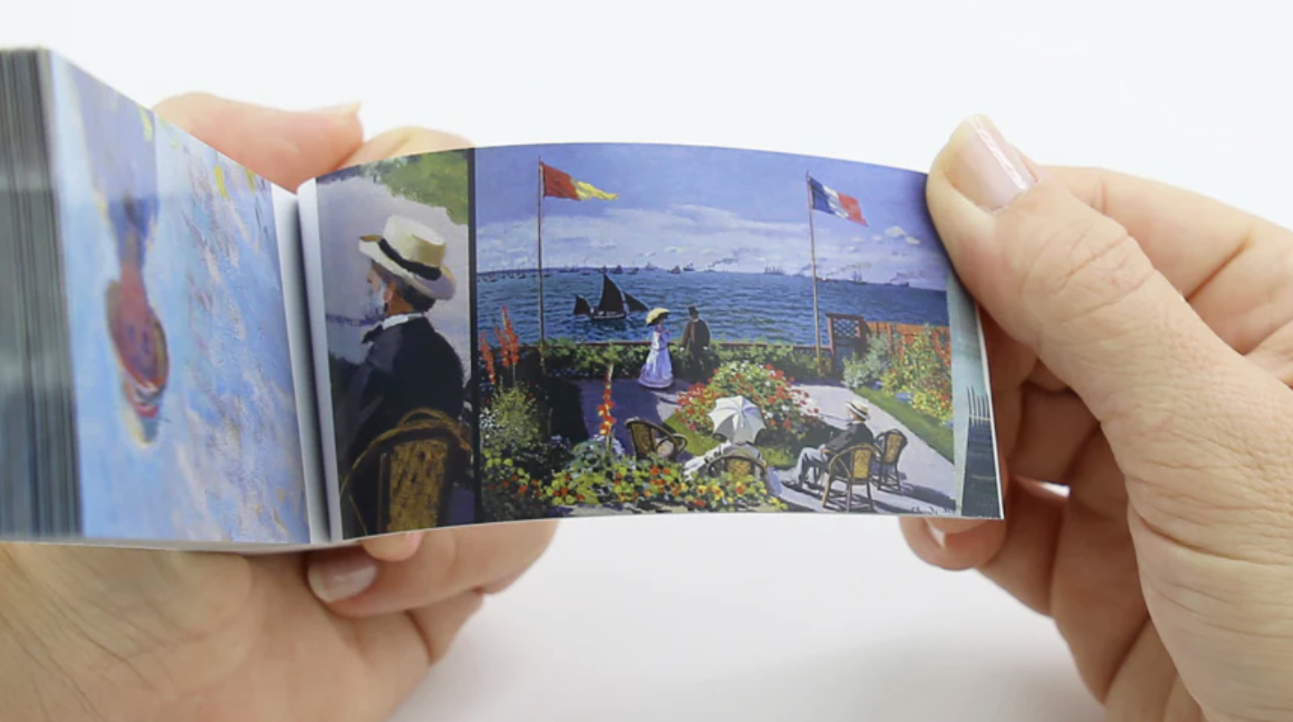 FLIPBOKU Daumenkino Claude Monet