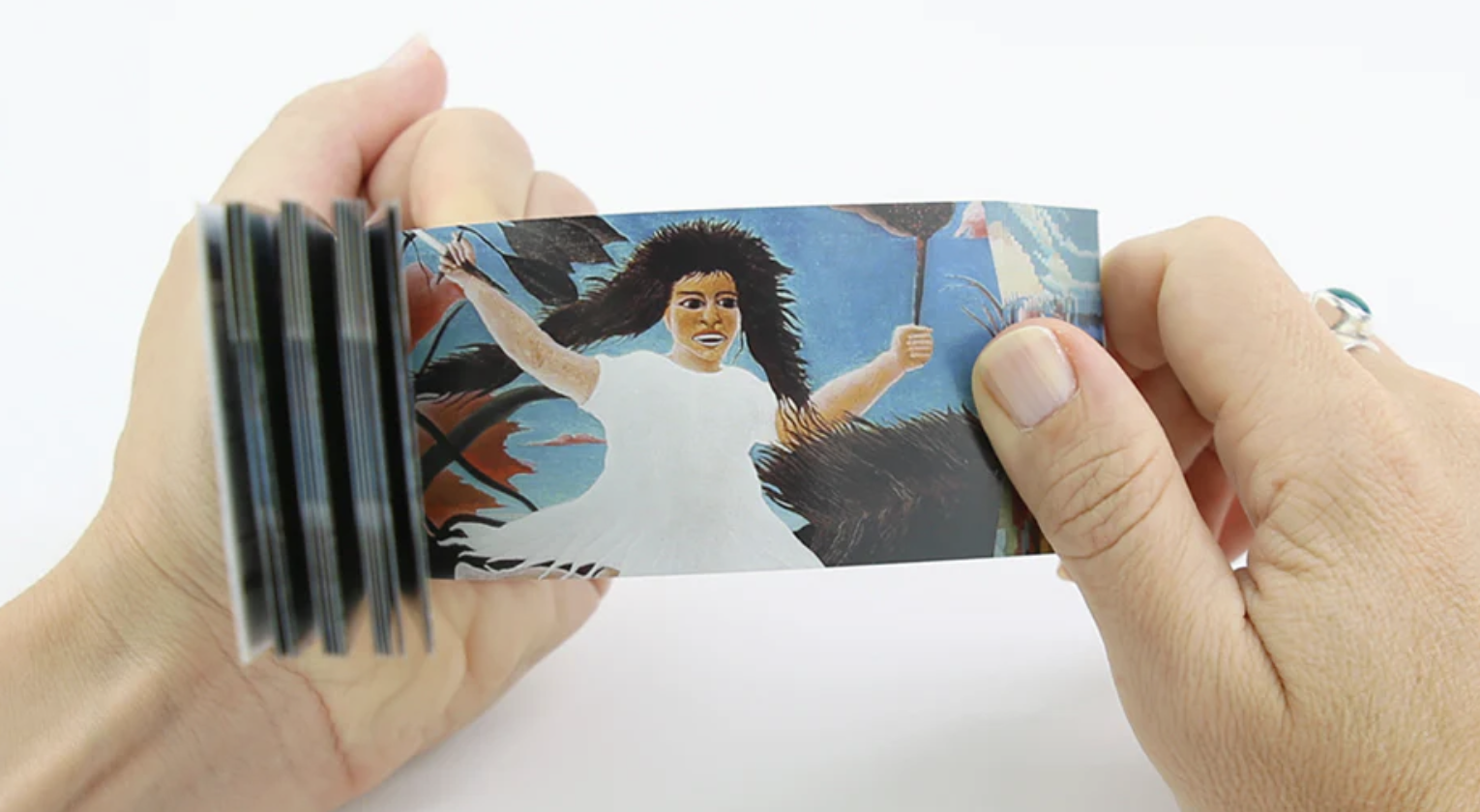 FLIPBOKU Daumenkino Henri Rousseau