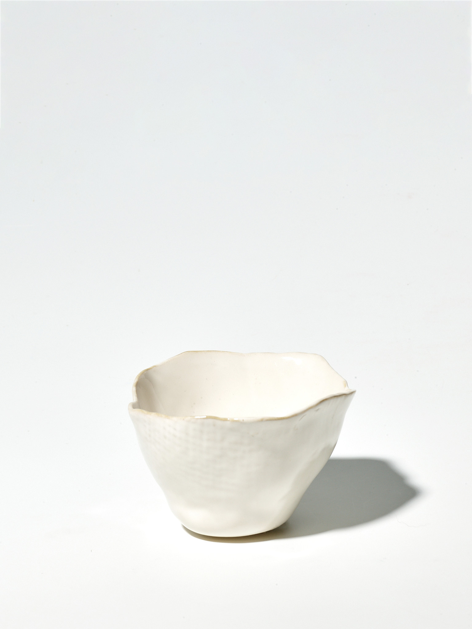 STUDIO SOMMER Keramikschale beige organisch geformt (klein)