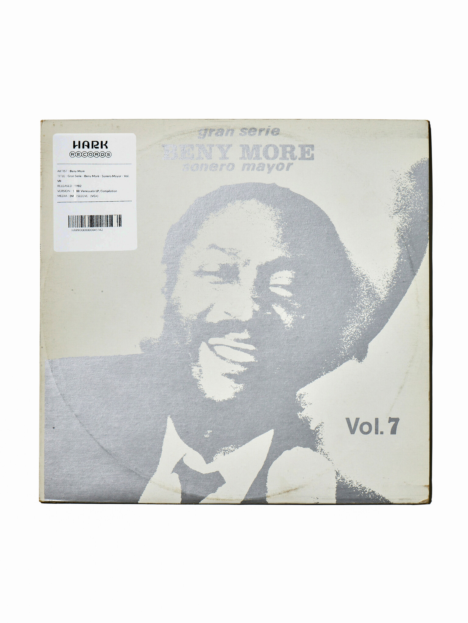 HARK RECORDS PARIS Beny Moré - Gran Serie Beny Moré Sonero Mayor Vol. 7