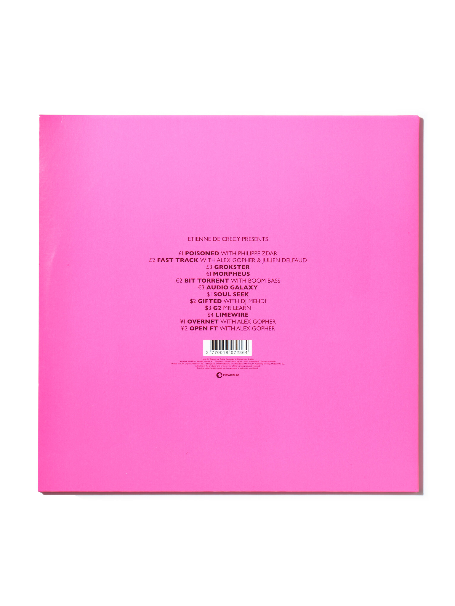 HARK RECORDS PARIS Etienne De Crécy - Super Discount 2